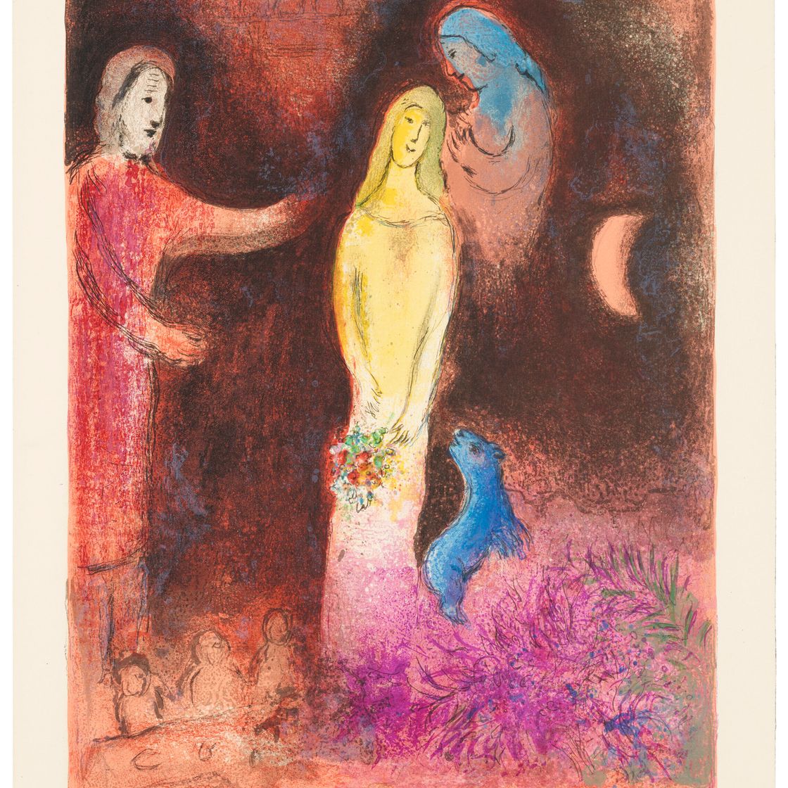 Marc Chagall — Дафнис и Хлоя, изображение 41