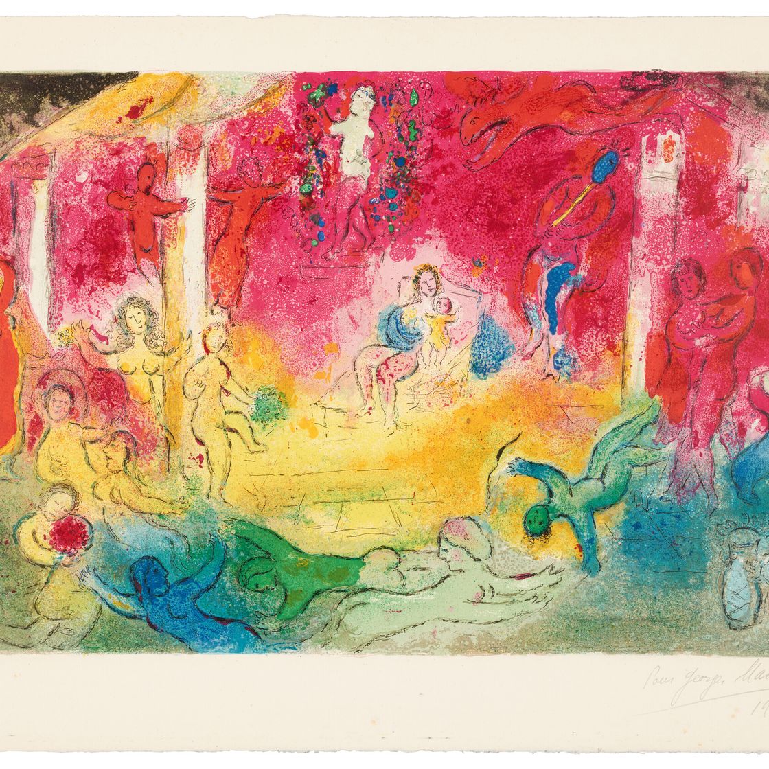 Marc Chagall — Дафнис и Хлоя, изображение 42