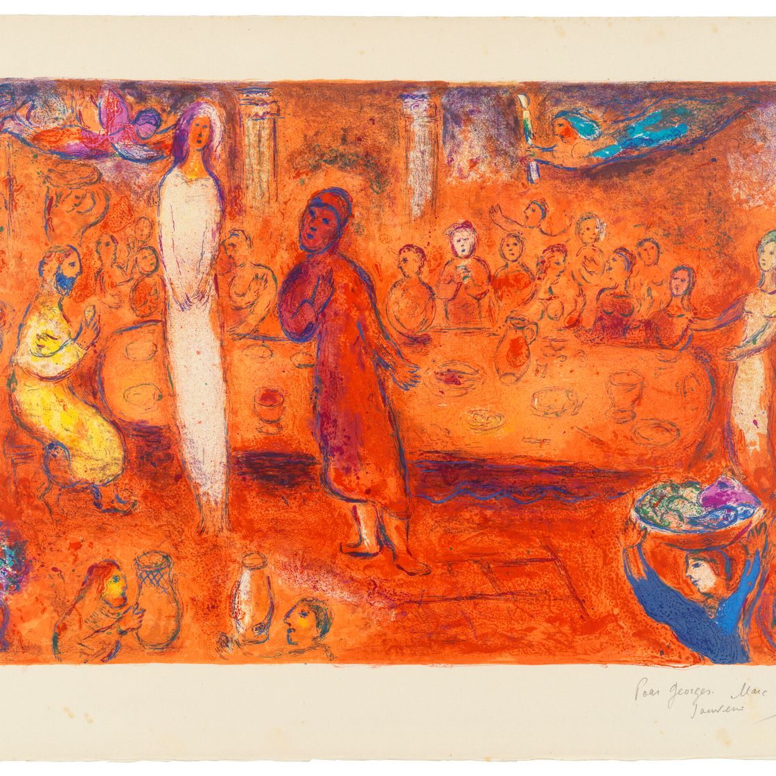 Marc Chagall — Дафнис и Хлоя, изображение 43