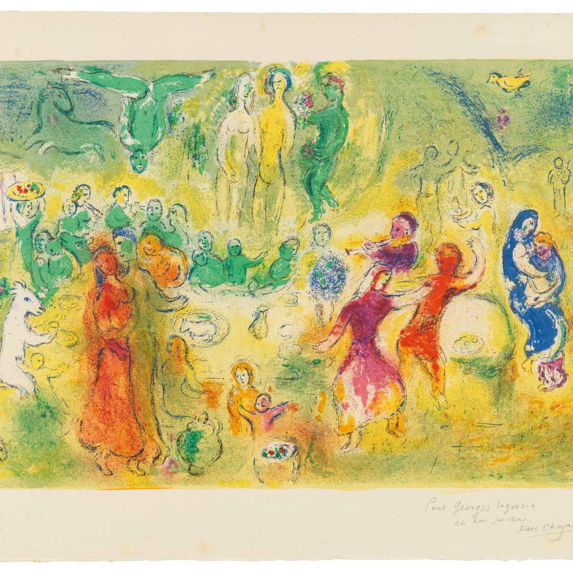 Marc Chagall — Дафнис и Хлоя, изображение 44