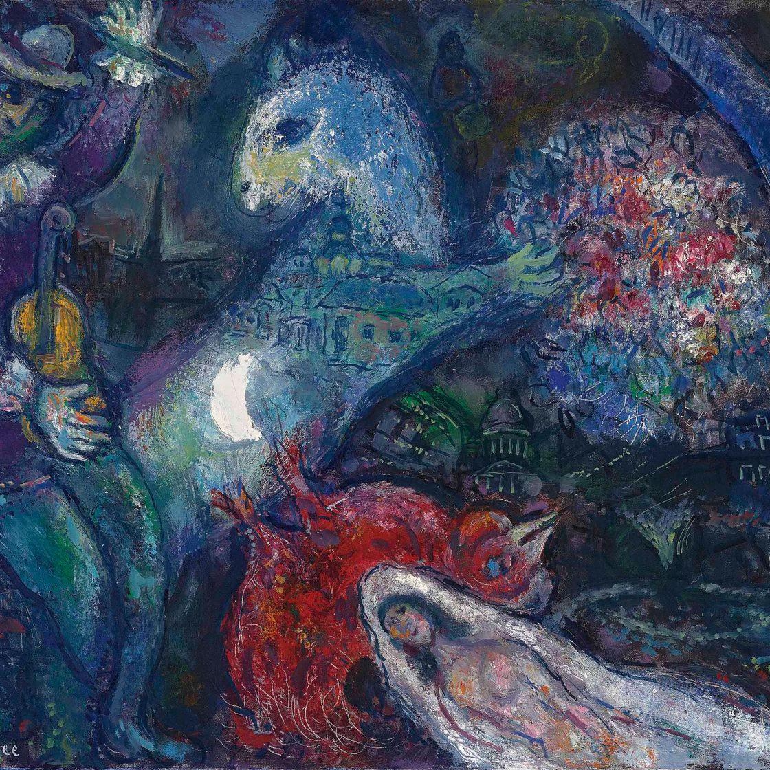 Marc Chagall — Волшебная ночь