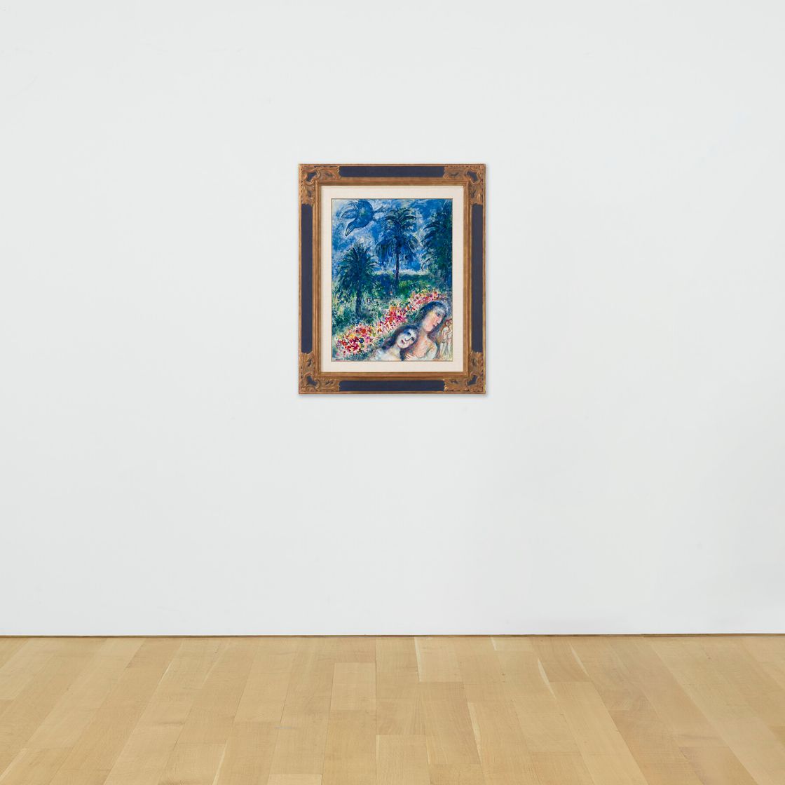 Marc Chagall — Влюбленные друг в друга на Антибах, изображение 5