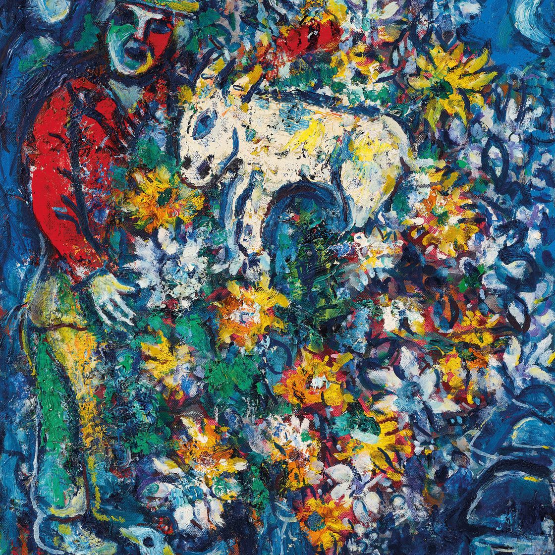 Marc Chagall — Цветы шампанского в букете