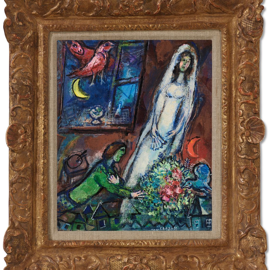 Marc Chagall — Мария с букетом у самого окна, изображение 2