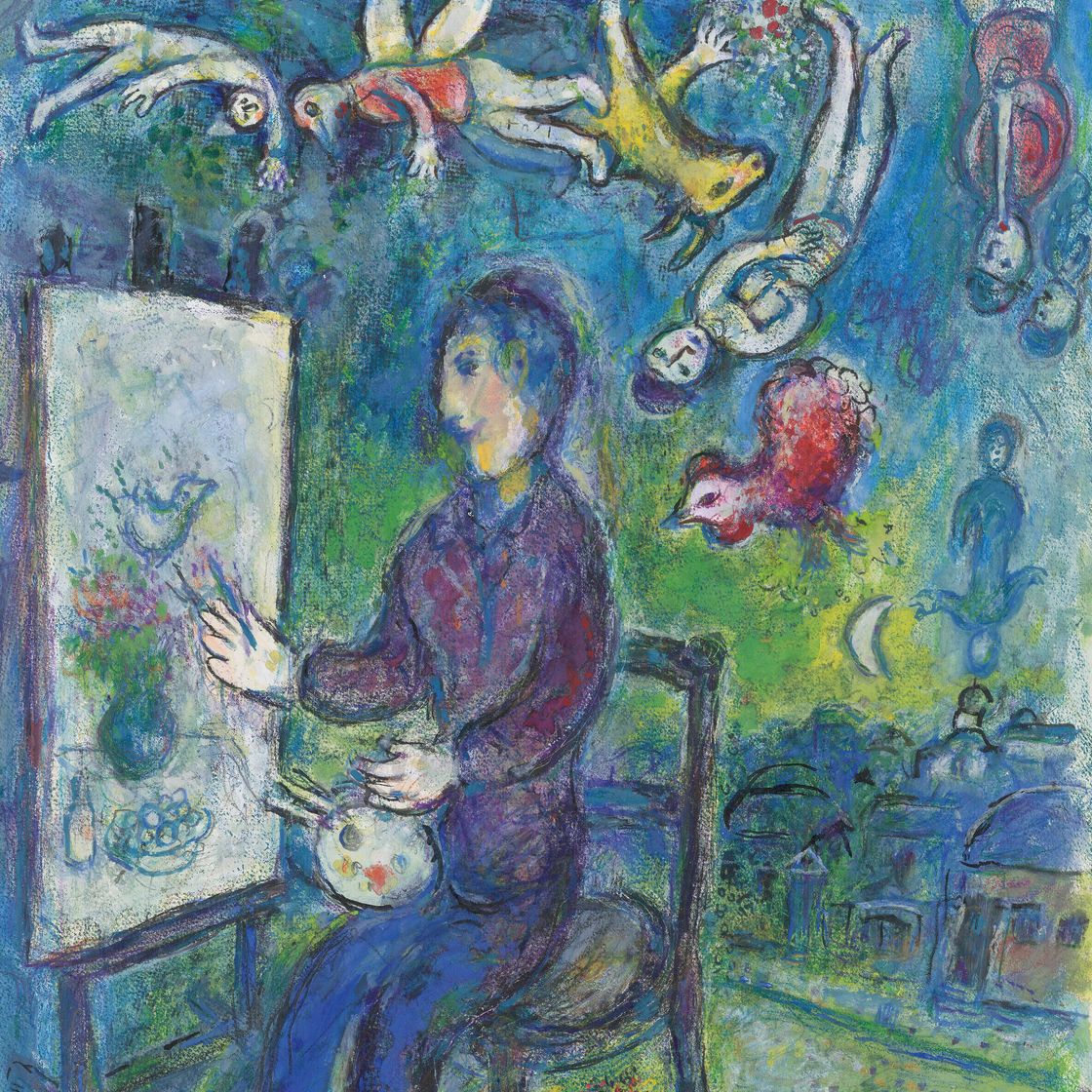 Marc Chagall — Вдохновение для жизни в кавалете, изображение 1