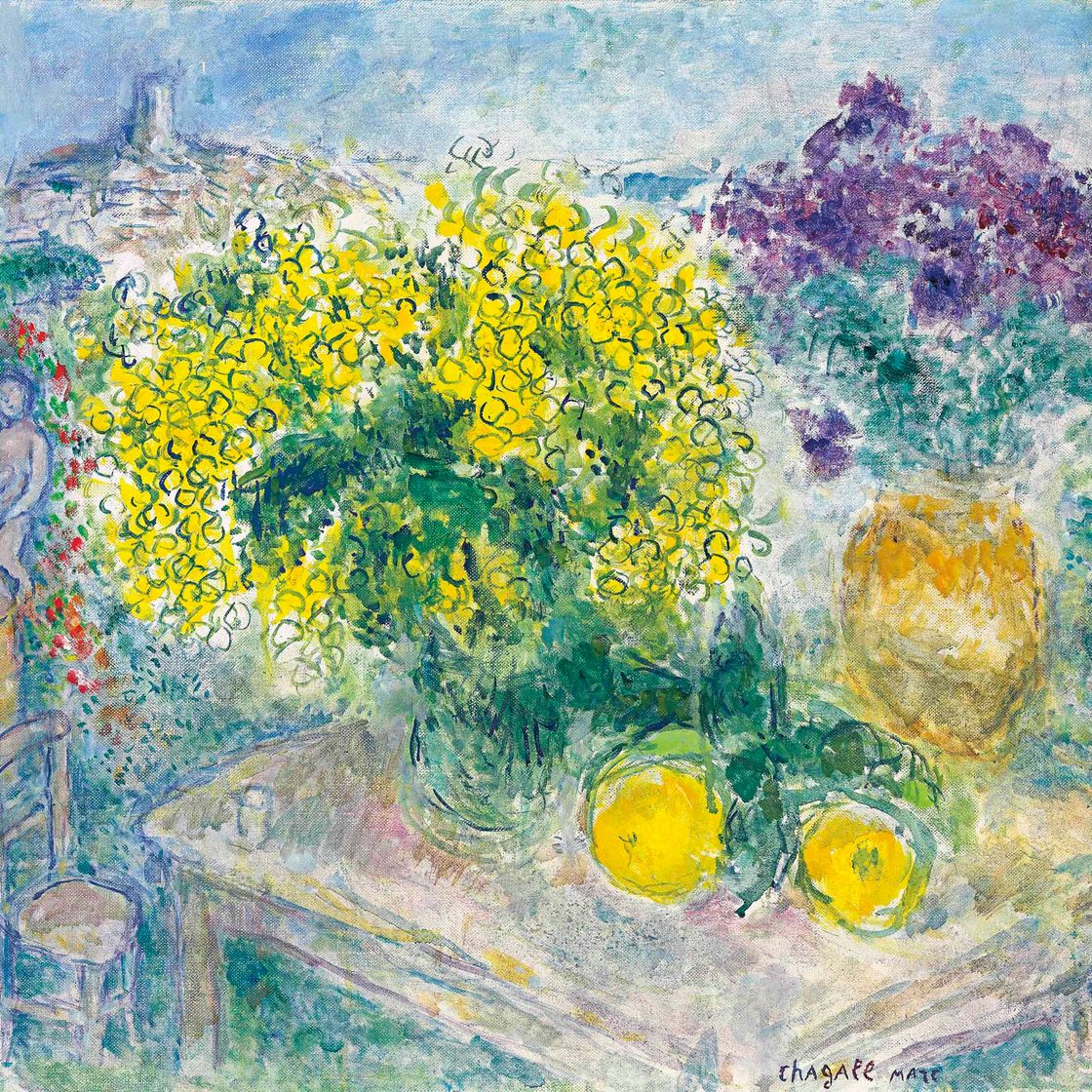 Marc Chagall — Букет из мимоз