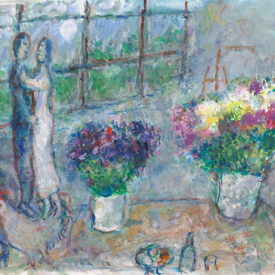 Marc Chagall — Два букета и любовь к мужчине, изображение 1