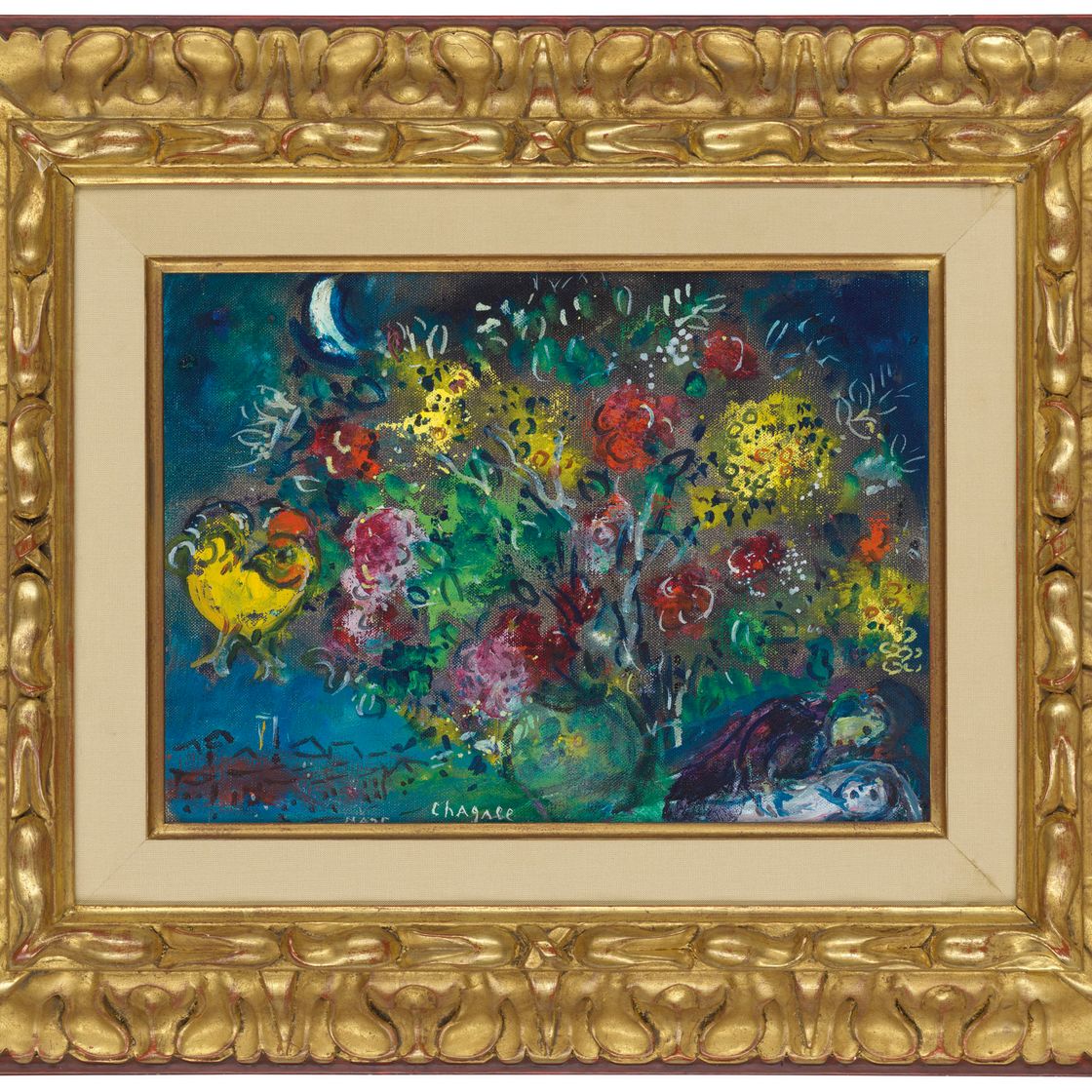 Marc Chagall — Букет желтых коков, изображение 2