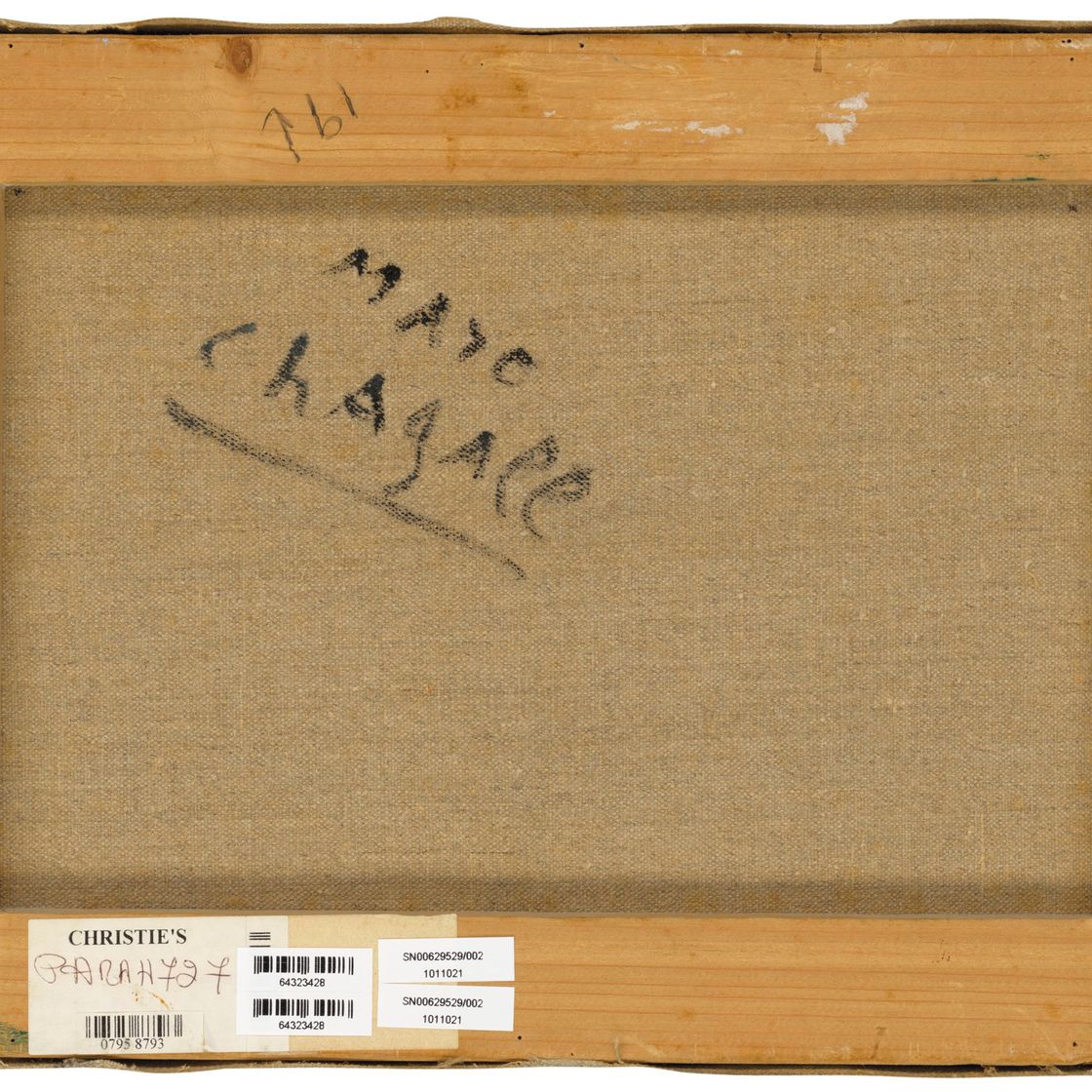 Marc Chagall — Букет желтых коков, изображение 3
