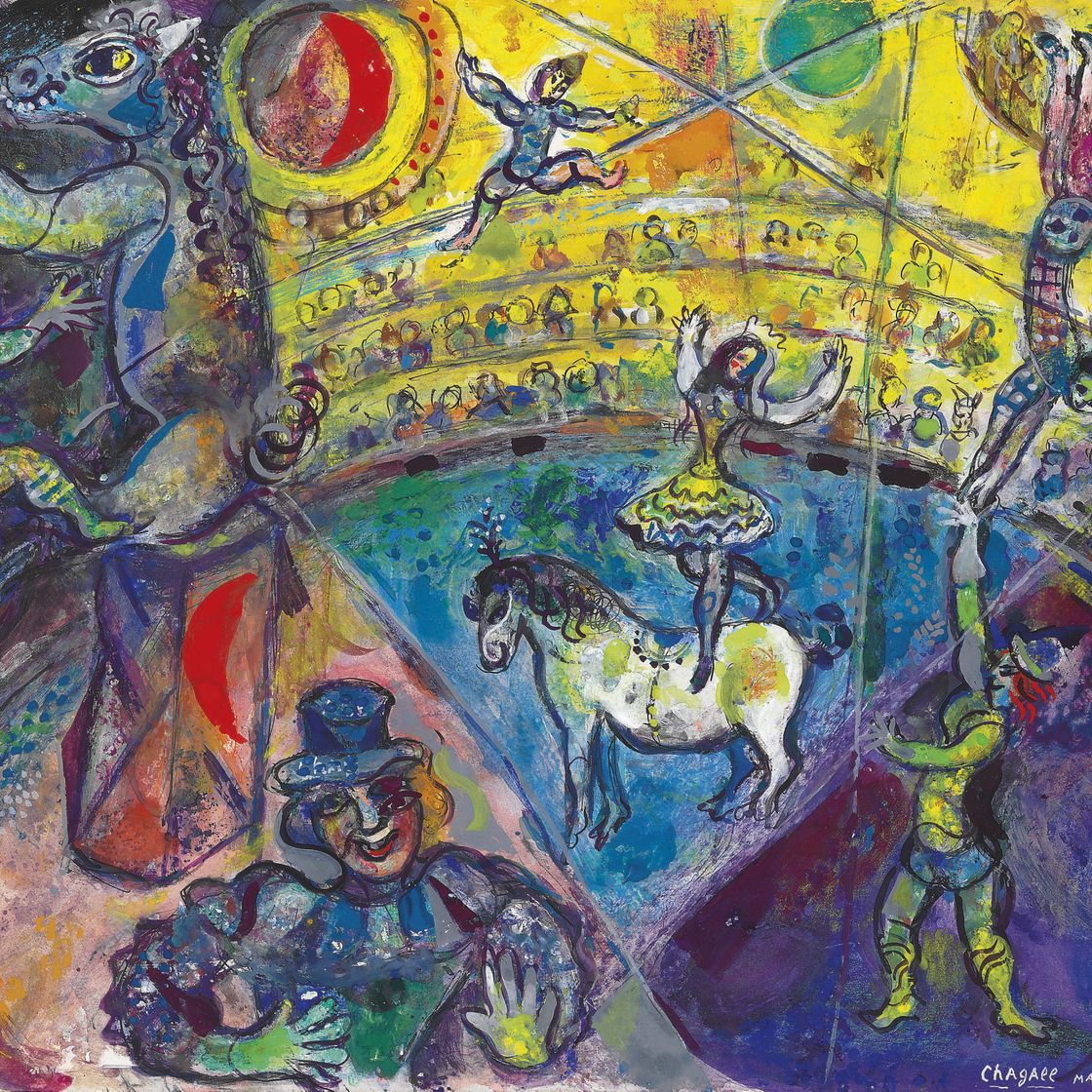 Marc Chagall — Рыцарь цирка