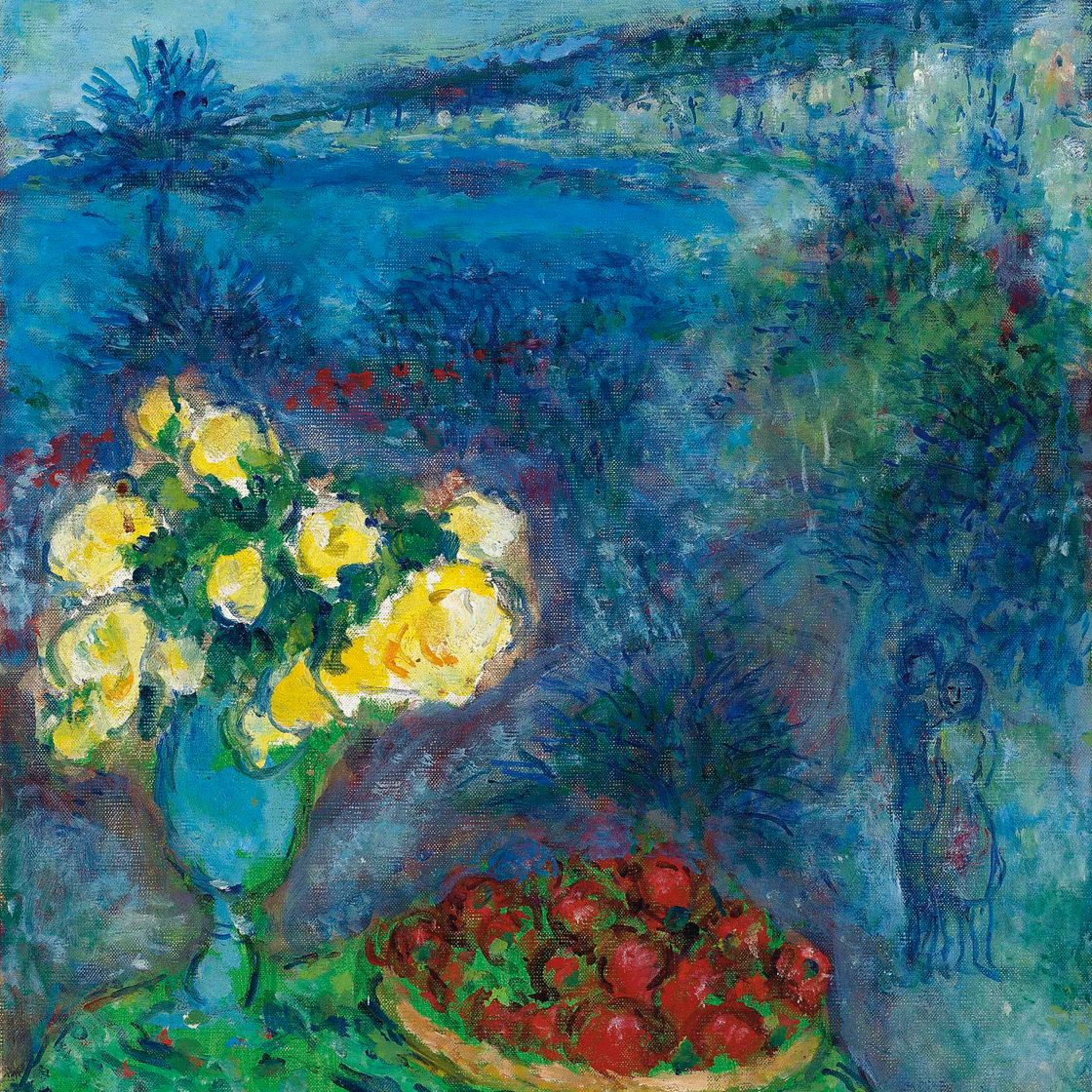 Marc Chagall — Цветы и фрукты - это море