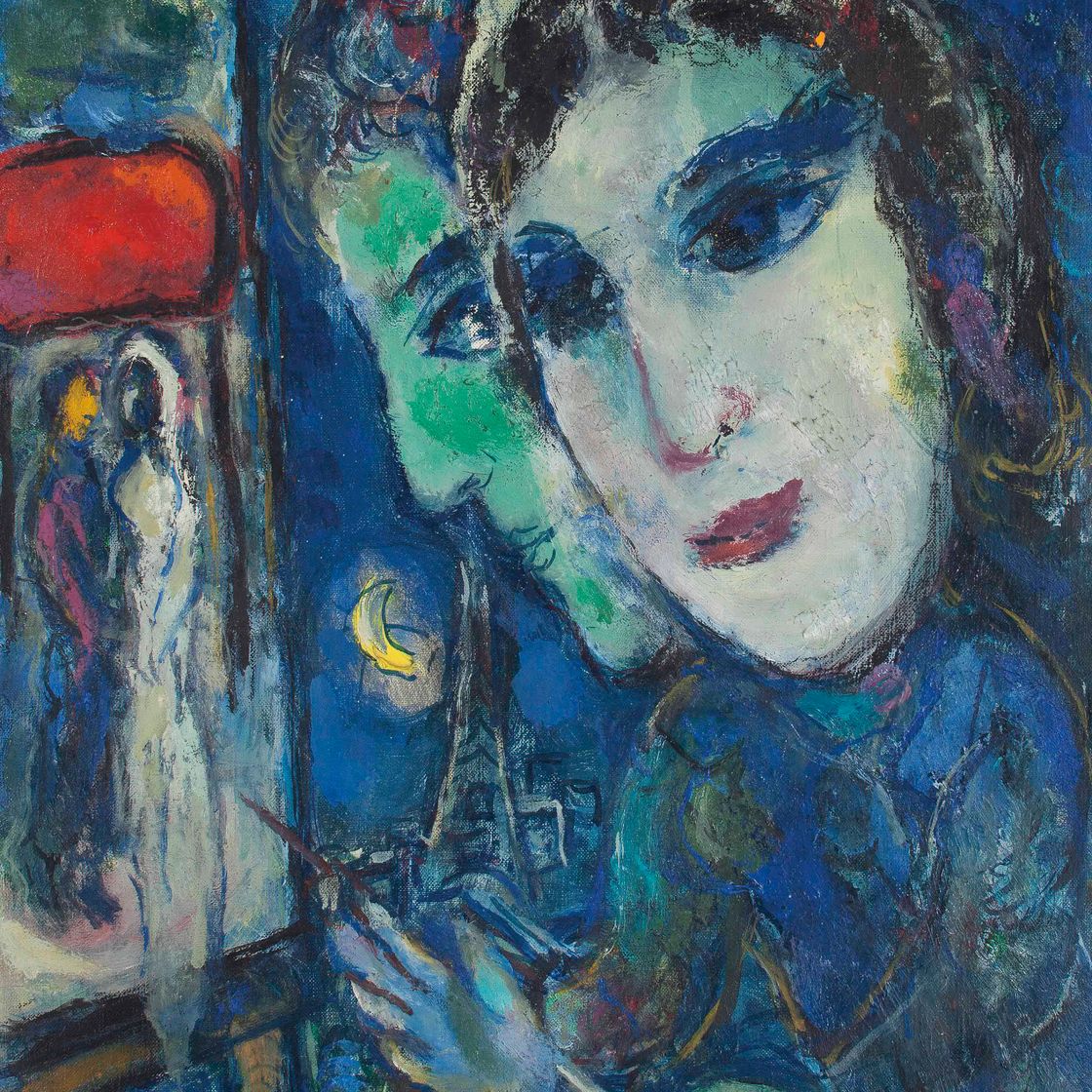 Marc Chagall — Двое наедине