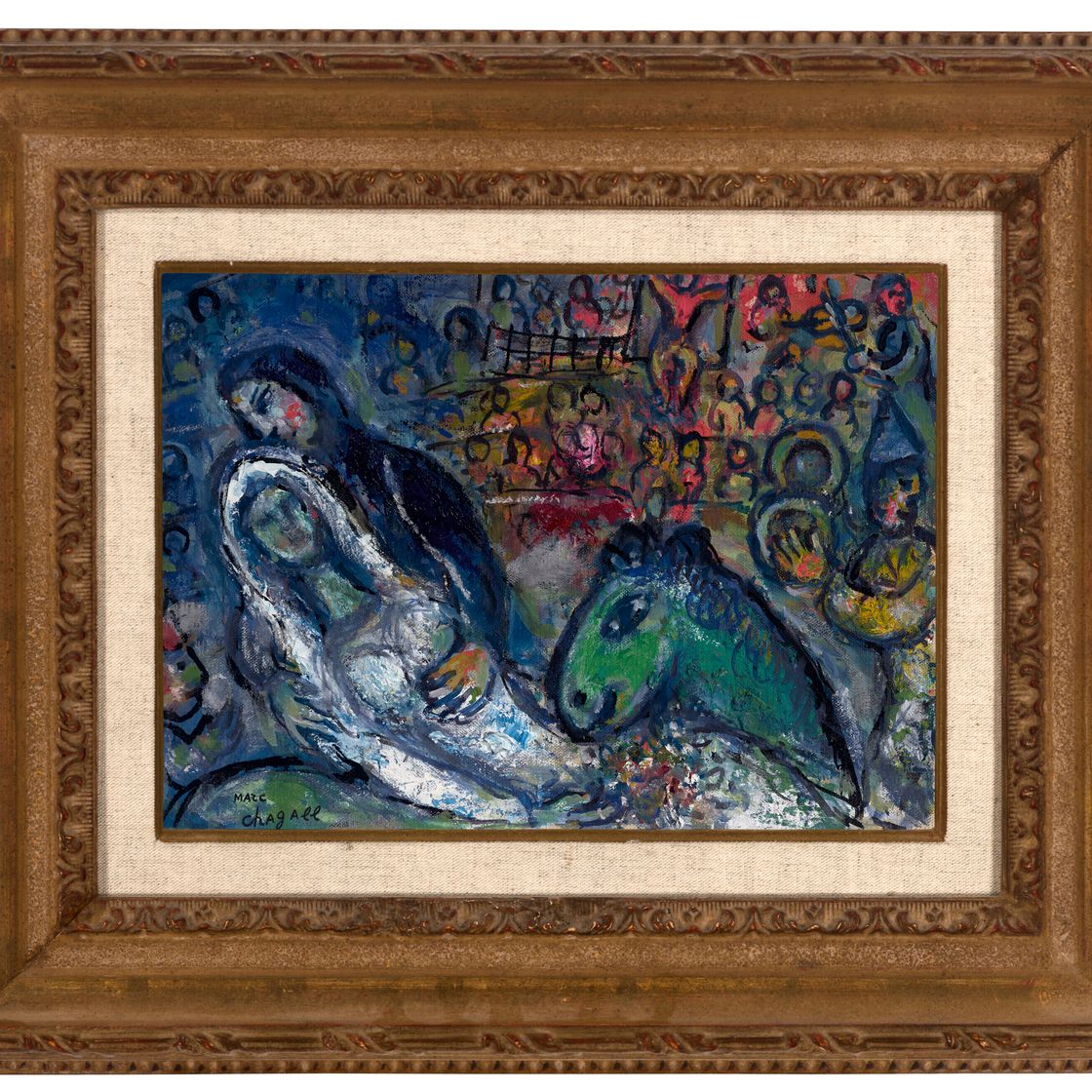 Marc Chagall — Мари в цирке, изображение 2