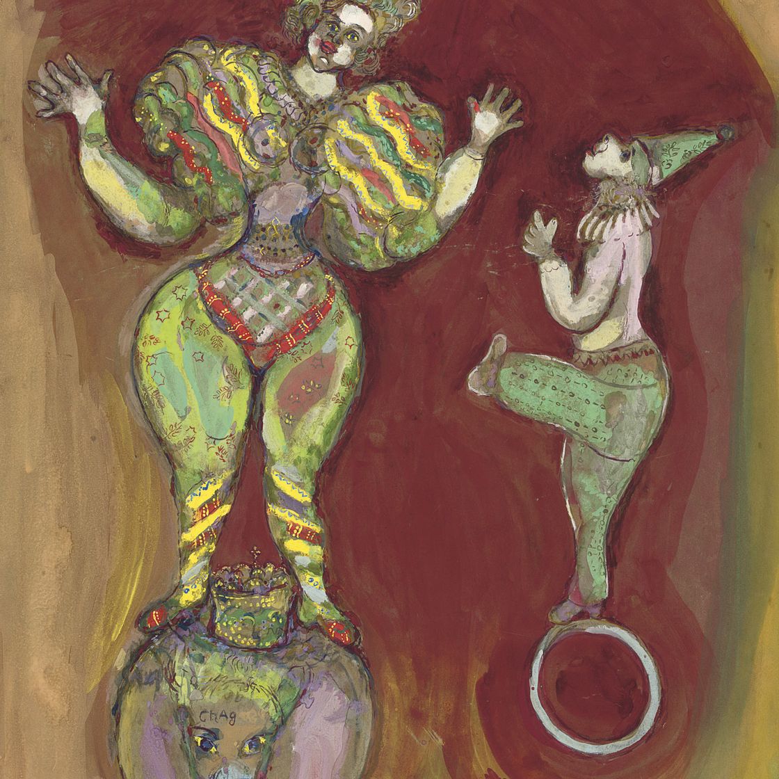 Marc Chagall — Салтимбанке