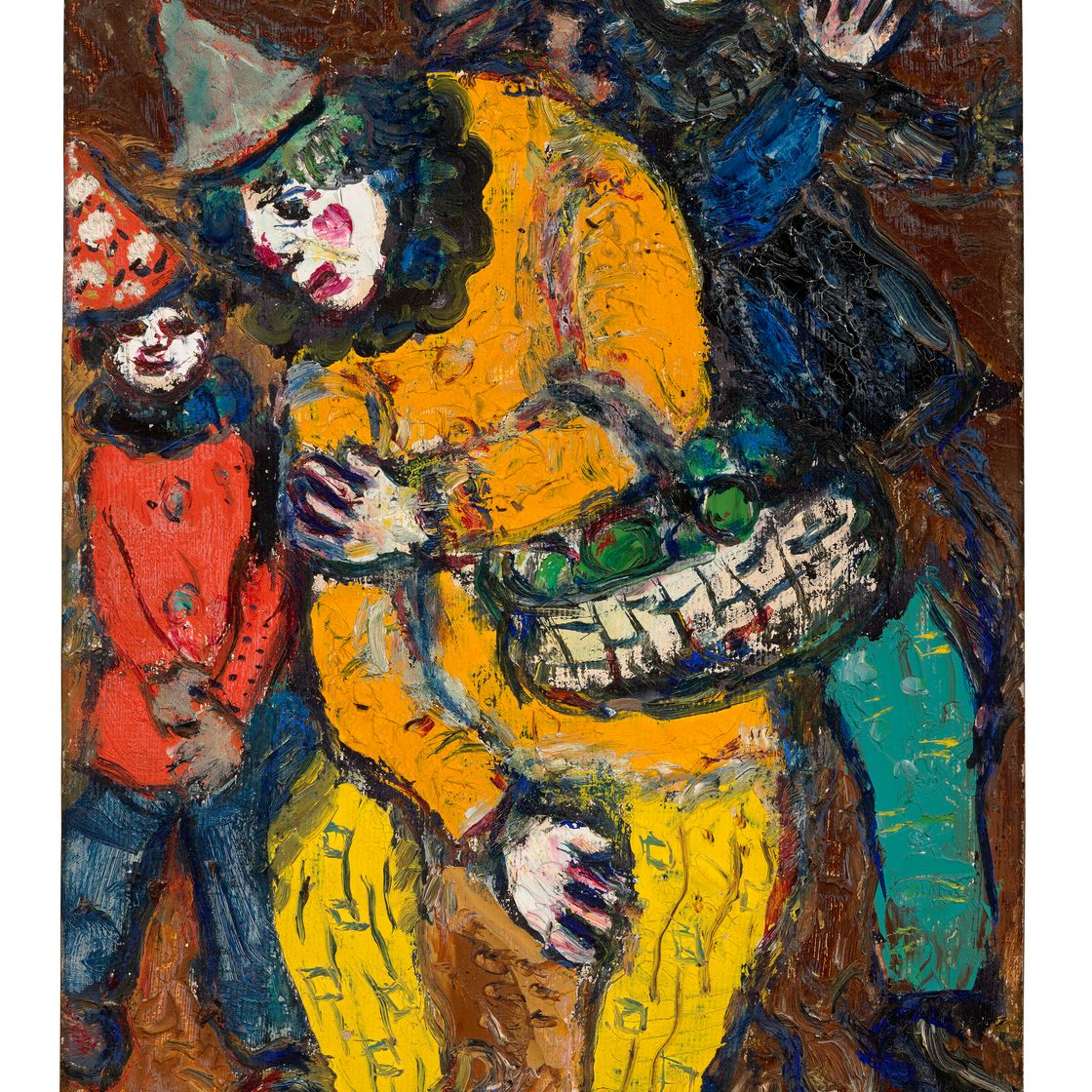 Marc Chagall — Клоун а-ля корбейль