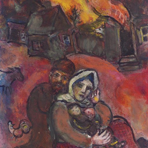 Marc Chagall — Украинская семья