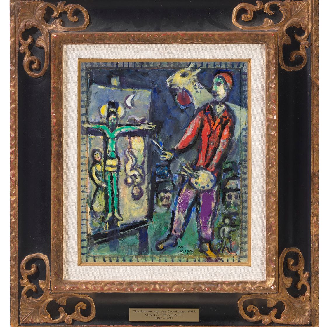 Marc Chagall — Смерть и распятие, изображение 2