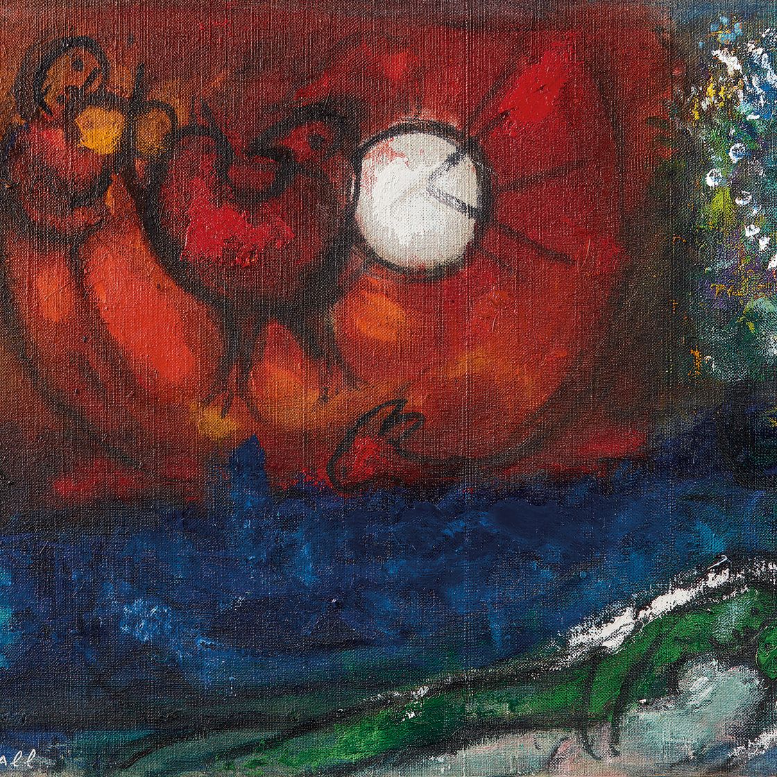 Marc Chagall — Этюд на ночь глядя