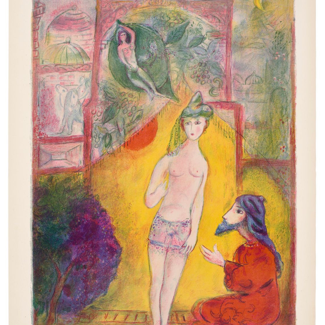 Marc Chagall — Четыре сказки из "Тысячи и одной ночи", изображение 2