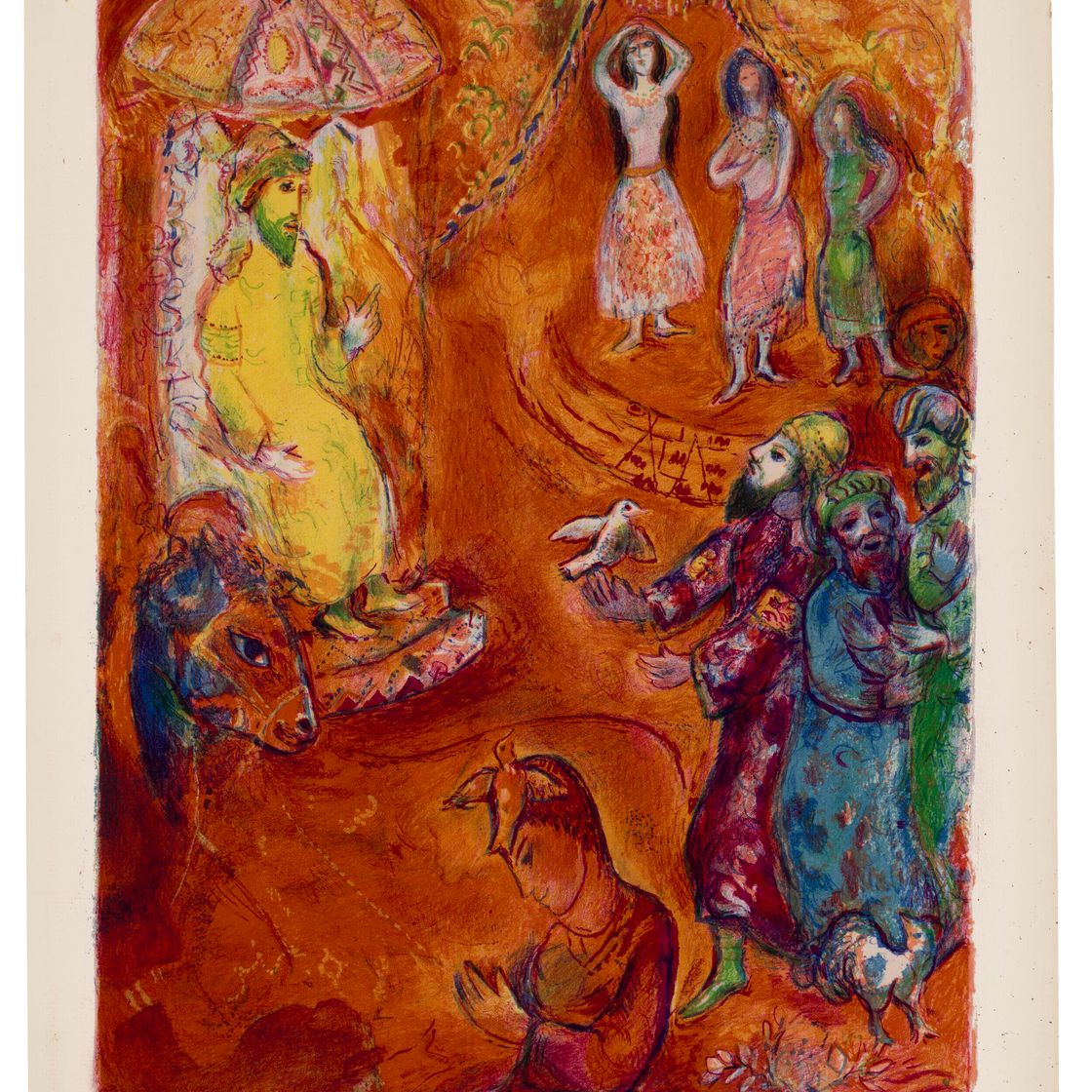 Marc Chagall — Четыре сказки из "Тысячи и одной ночи", изображение 11