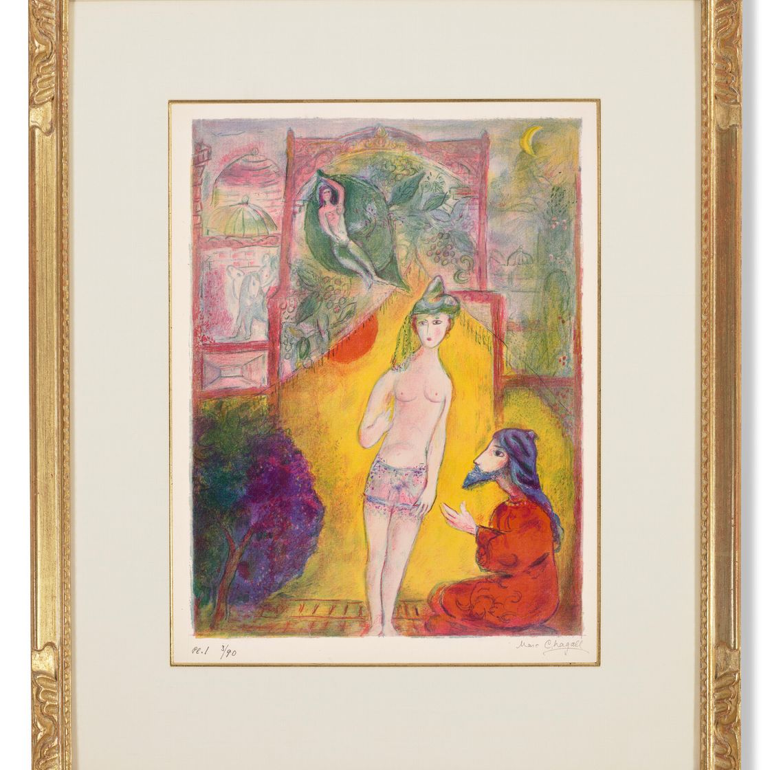 Marc Chagall — Четыре сказки из "Тысячи и одной ночи", изображение 14