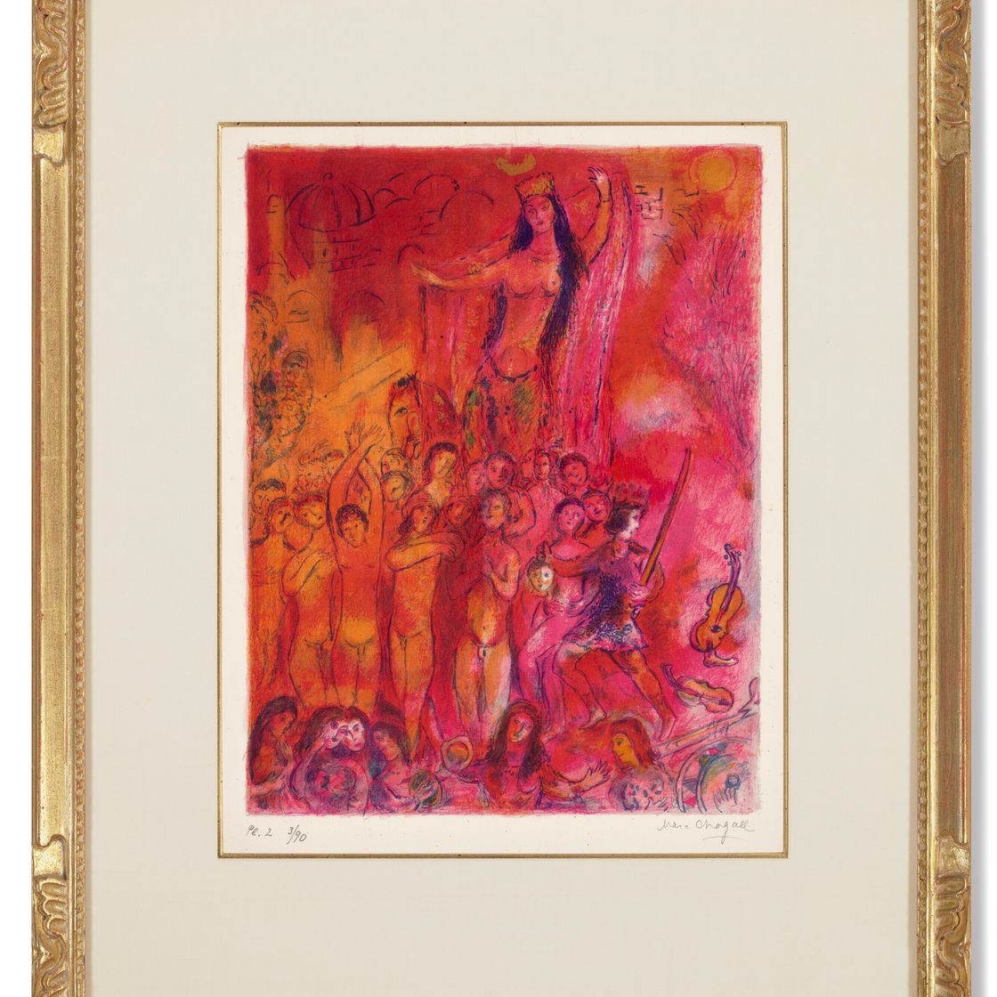 Marc Chagall — Четыре сказки из "Тысячи и одной ночи", изображение 15