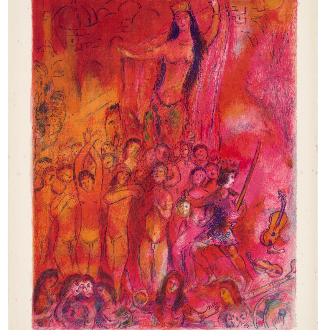 Marc Chagall — Четыре сказки из "Тысячи и одной ночи", изображение 3
