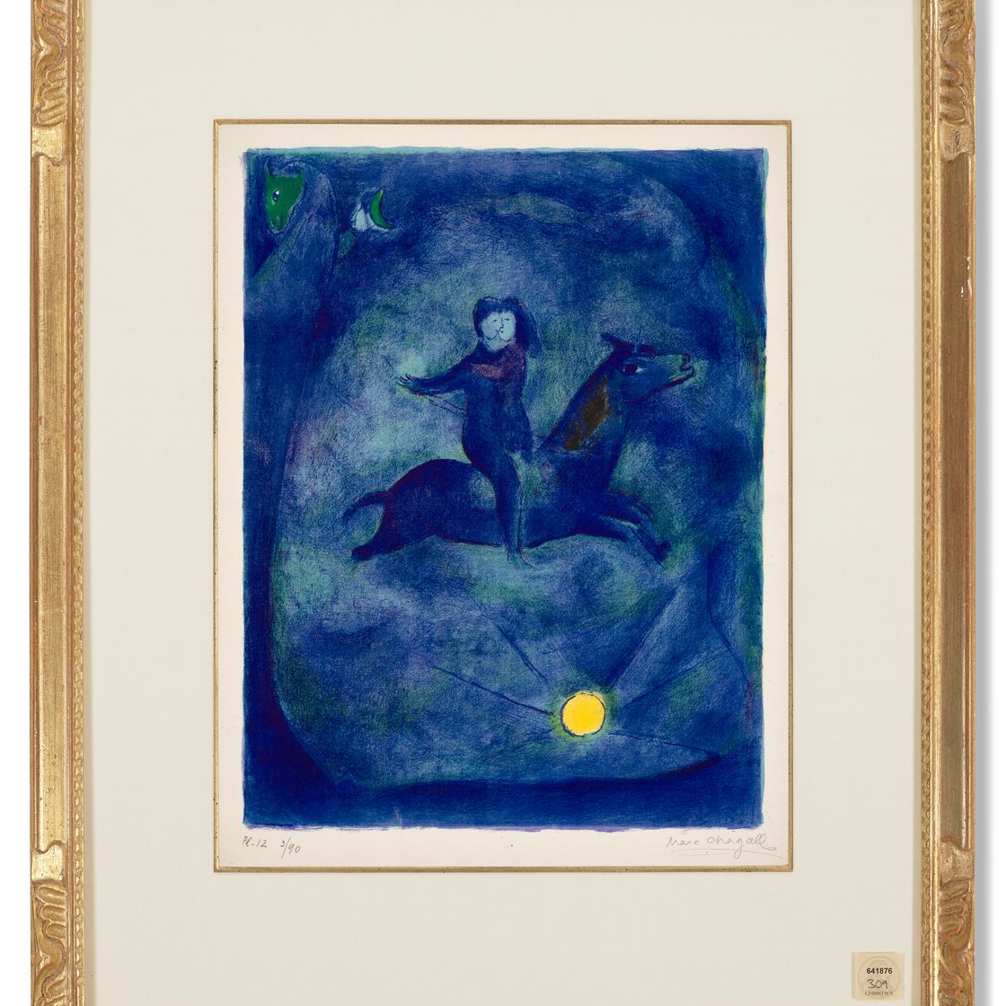 Marc Chagall — Четыре сказки из "Тысячи и одной ночи", изображение 24