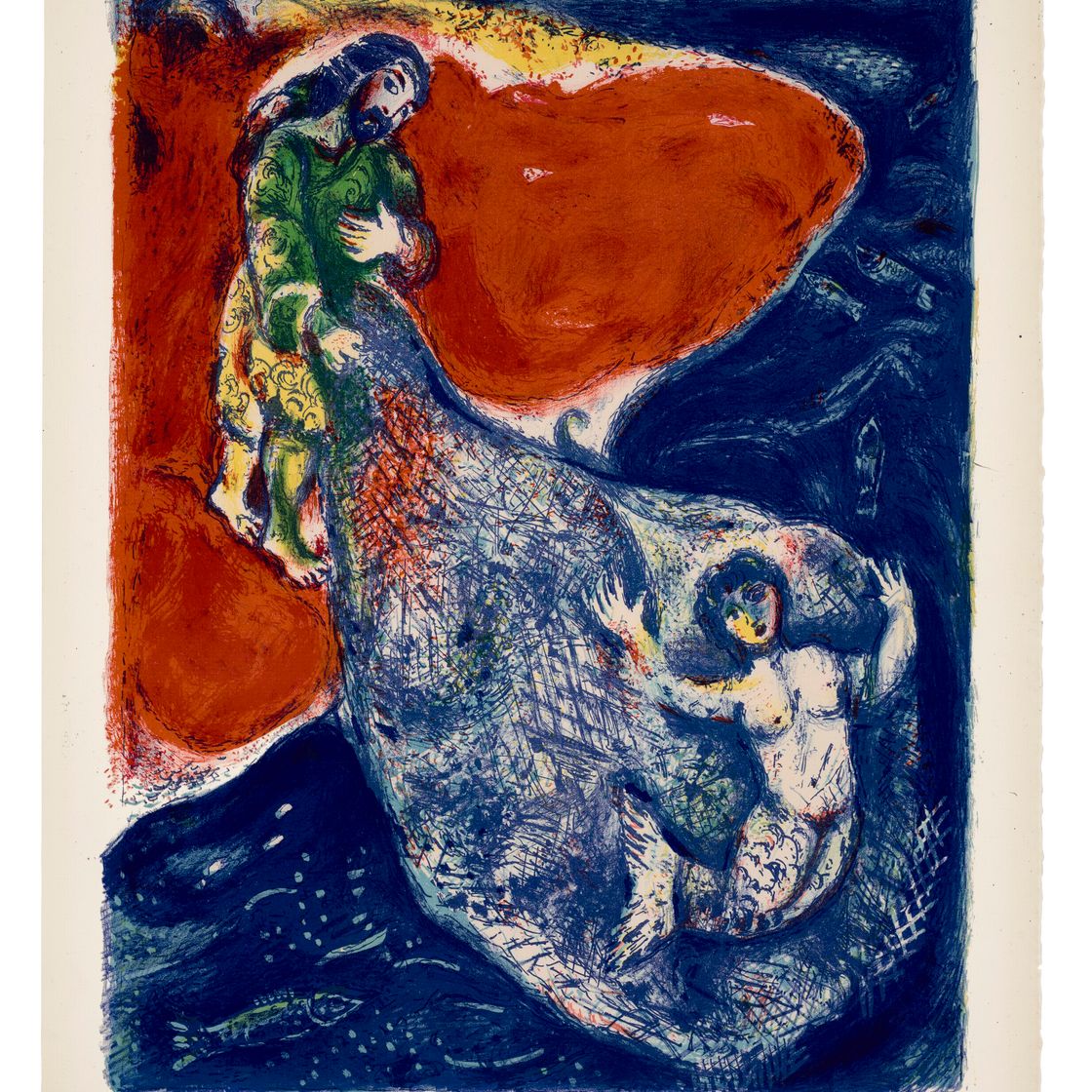 Marc Chagall — Четыре сказки из "Тысячи и одной ночи", изображение 9