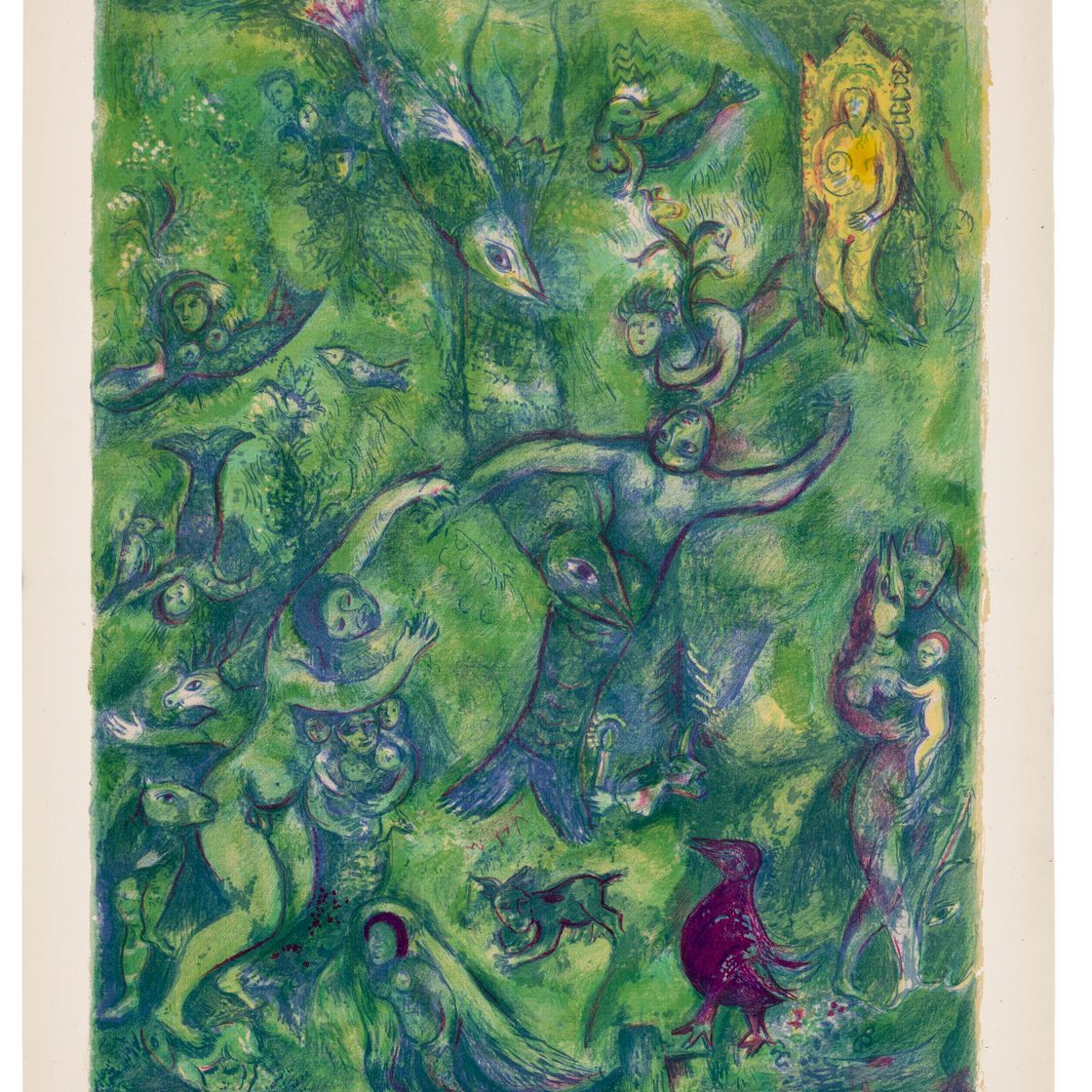 Marc Chagall — Четыре сказки из "Тысячи и одной ночи", изображение 10