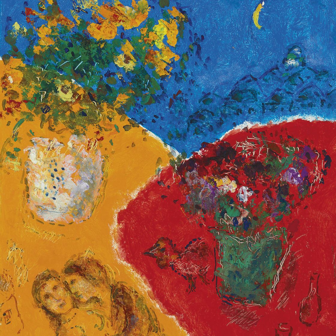 Marc Chagall — Букеты-сувениры de deux