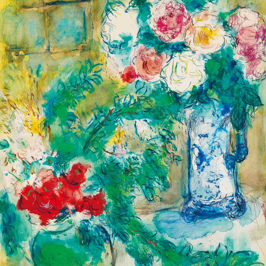 Marc Chagall — Два букета