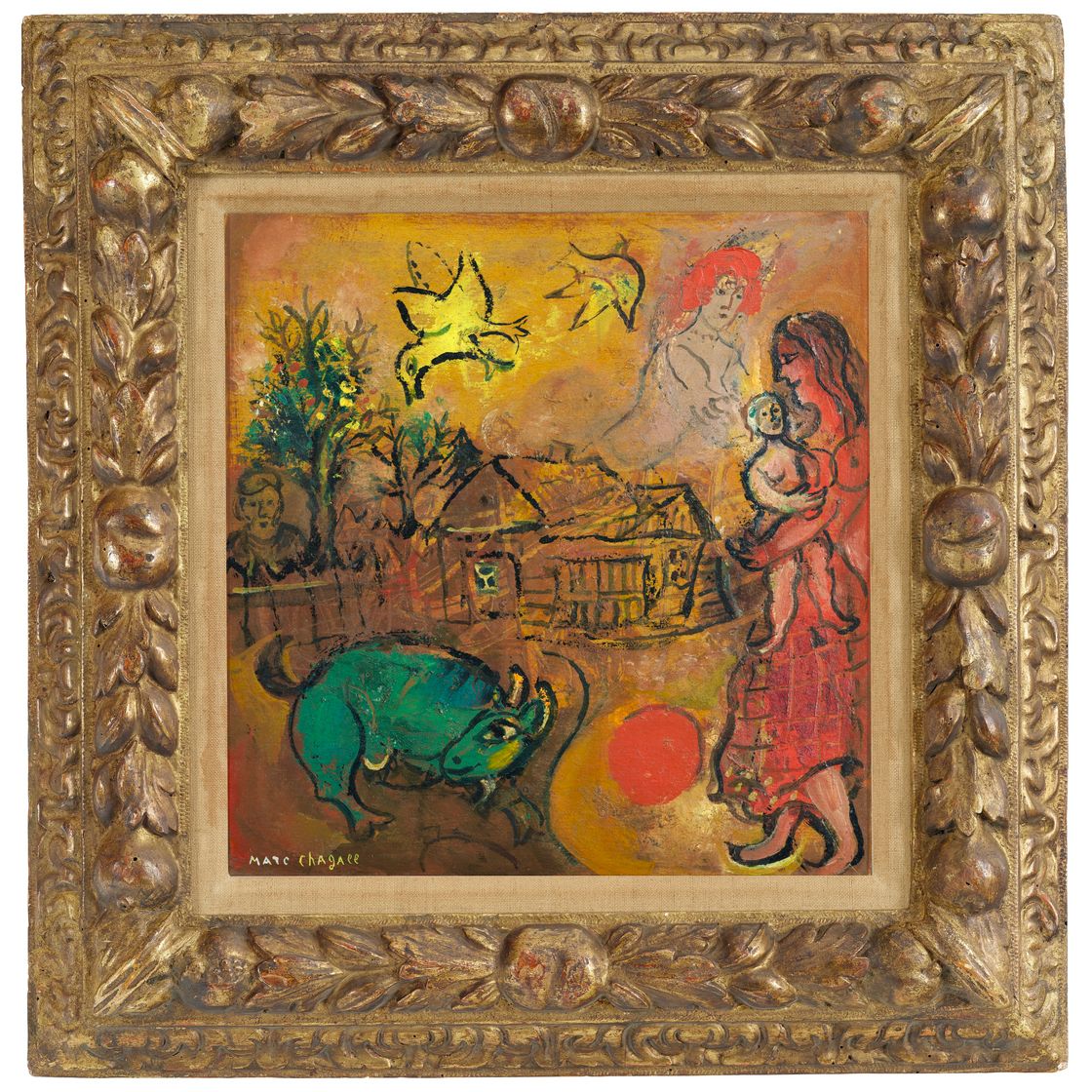 Marc Chagall — Деревня Натал, изображение 2