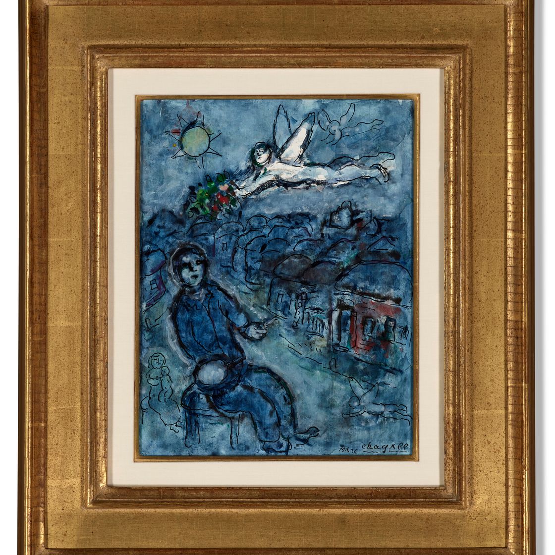 Marc Chagall — Анже блан, изображение 2