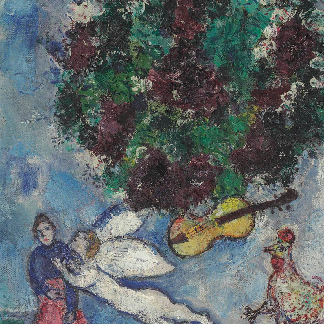 Marc Chagall — Синий цвет