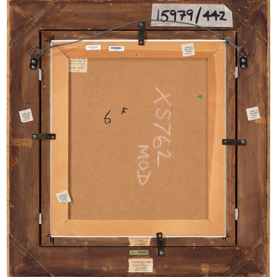 Marc Chagall — Пара танцует в профиль на одном, изображение 3