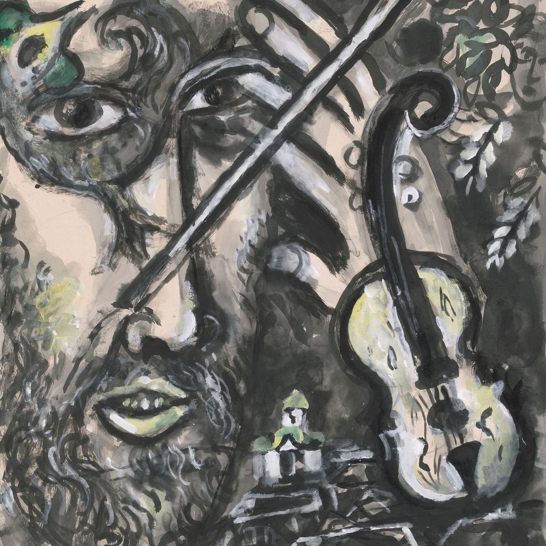 Marc Chagall — Скрипач