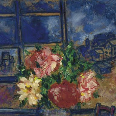 Marc Chagall — Вид из окна