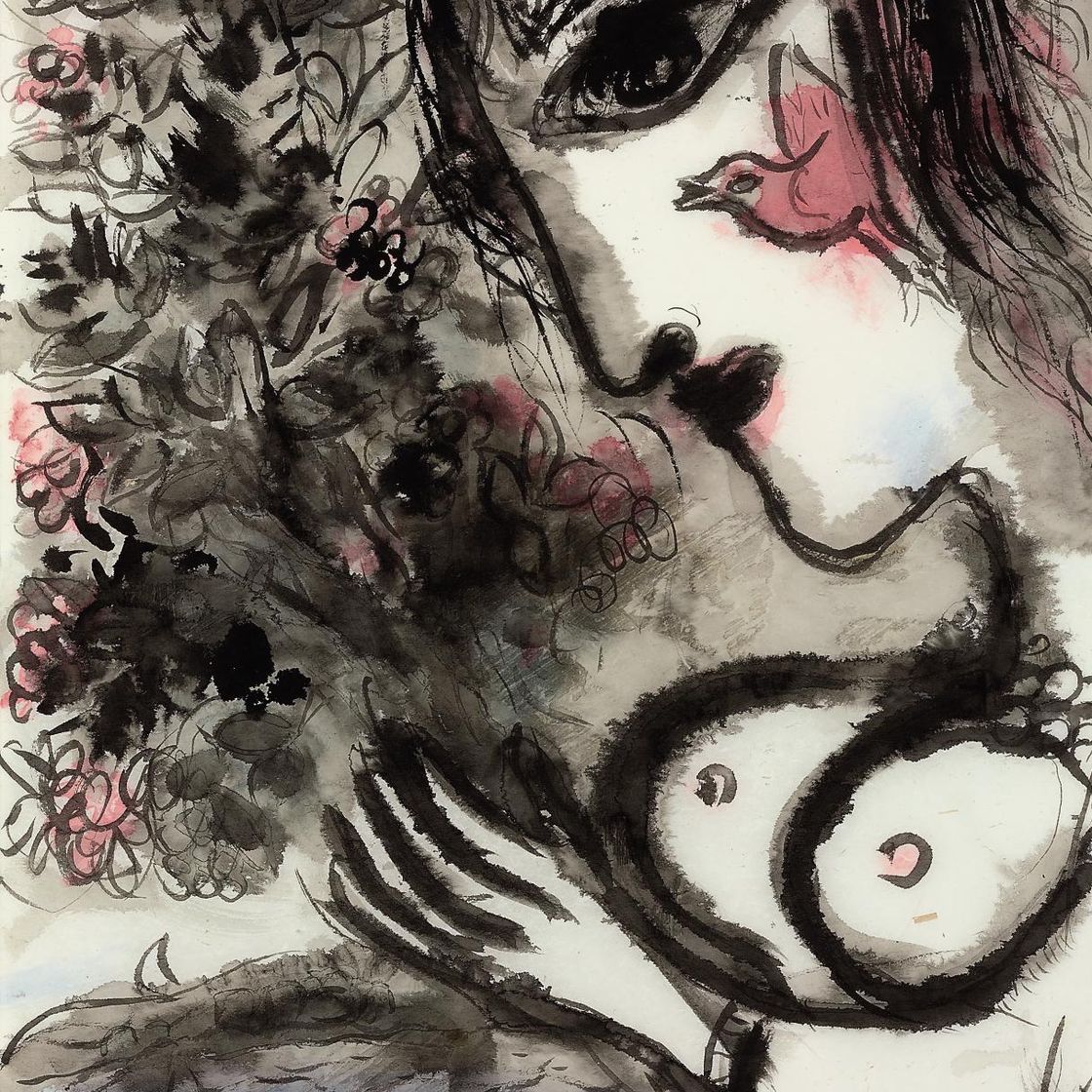 Marc Chagall — Профиль букета