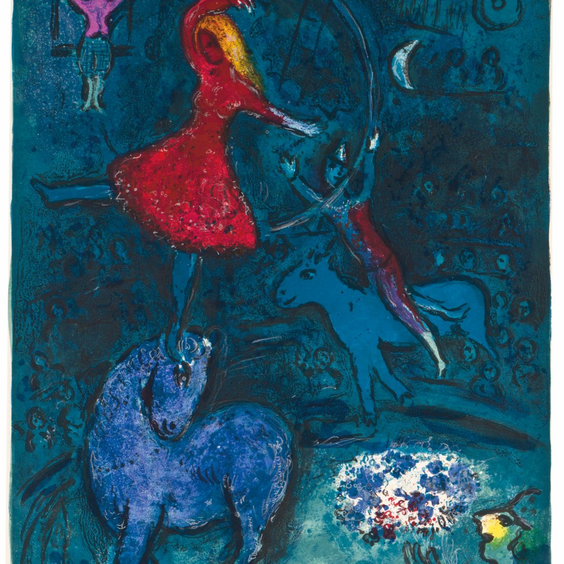 Marc Chagall — "Цирк", главный редактор "Триады", Париж, 1967, изображение 3
