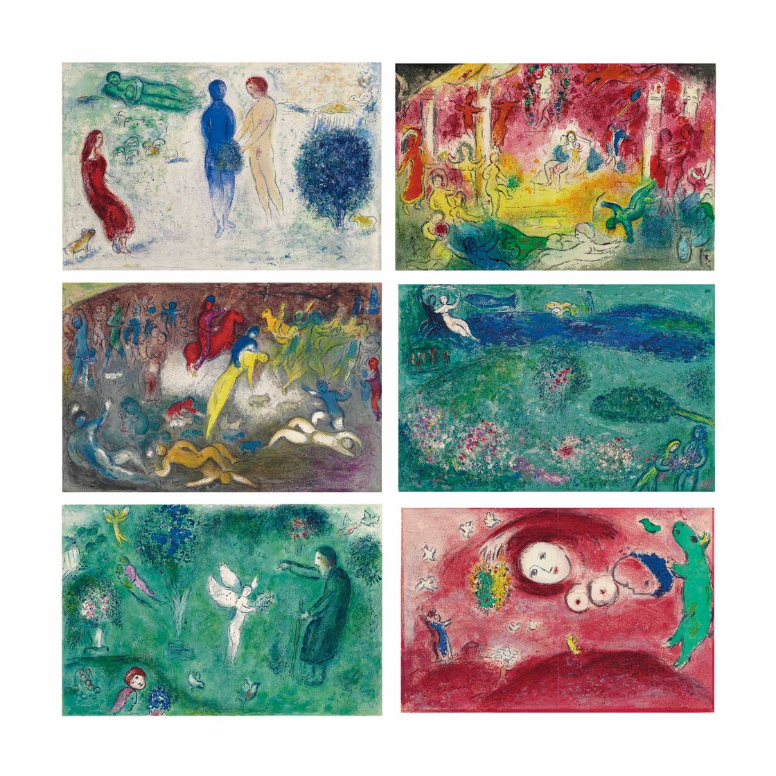 Marc Chagall — Дафнис и Хлоя