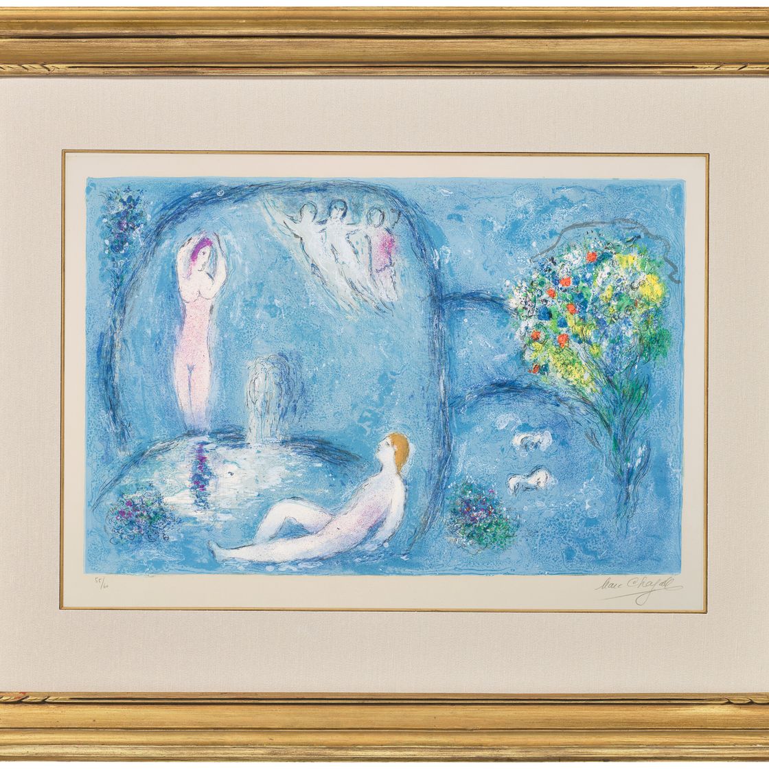 Marc Chagall — Пещера нимф из "Дафниса и Хлои", изображение 2