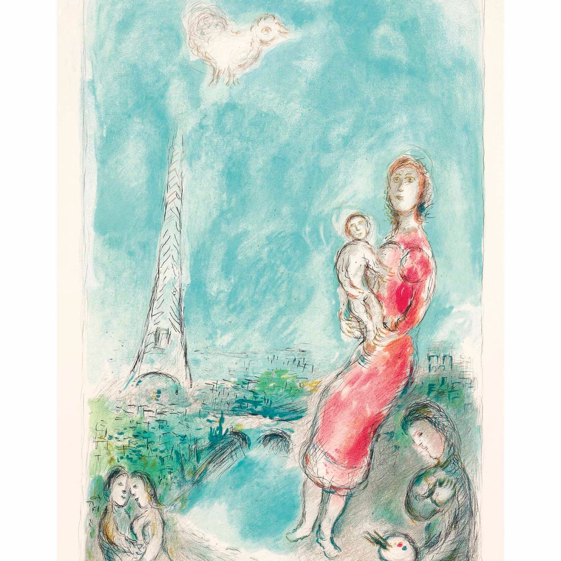 Marc Chagall — Румяна для беременных
