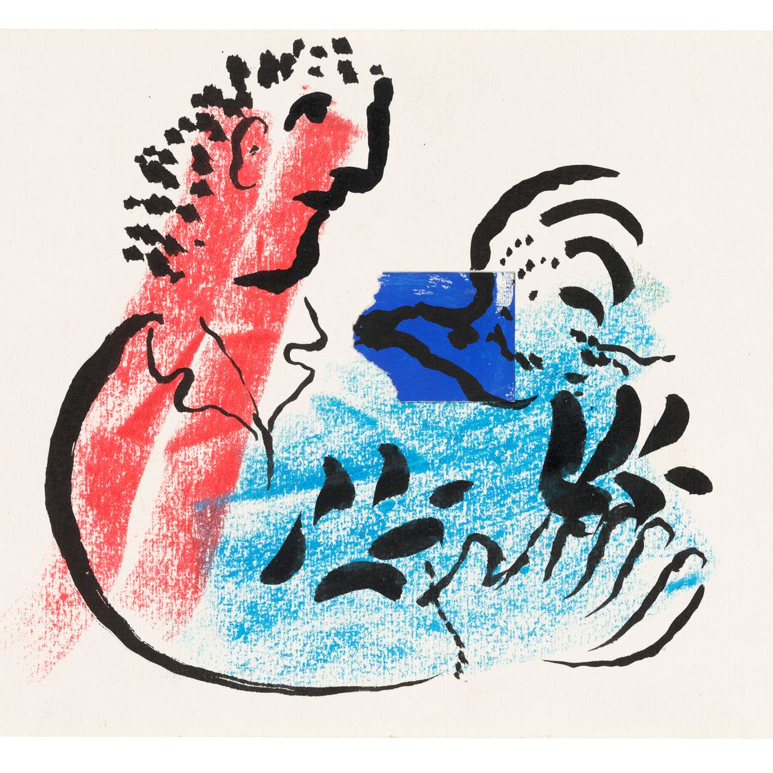 Marc Chagall — Профиль румян и блю в шести цветах, изображение 2