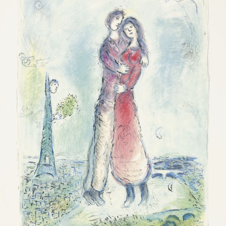 Marc Chagall — Радость (M. 976)