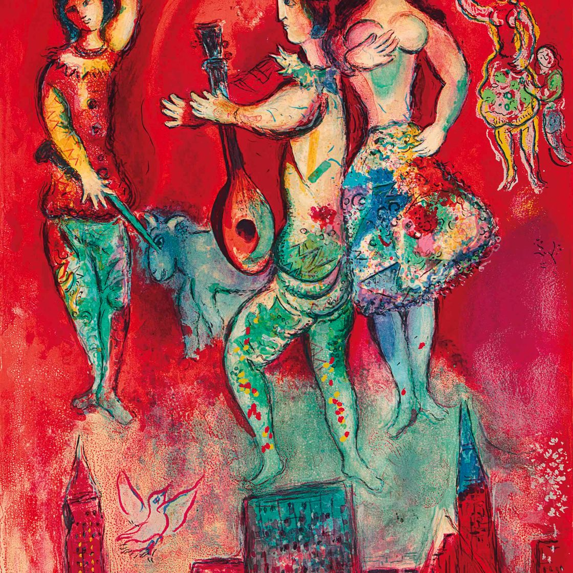 Marc Chagall — Кармен