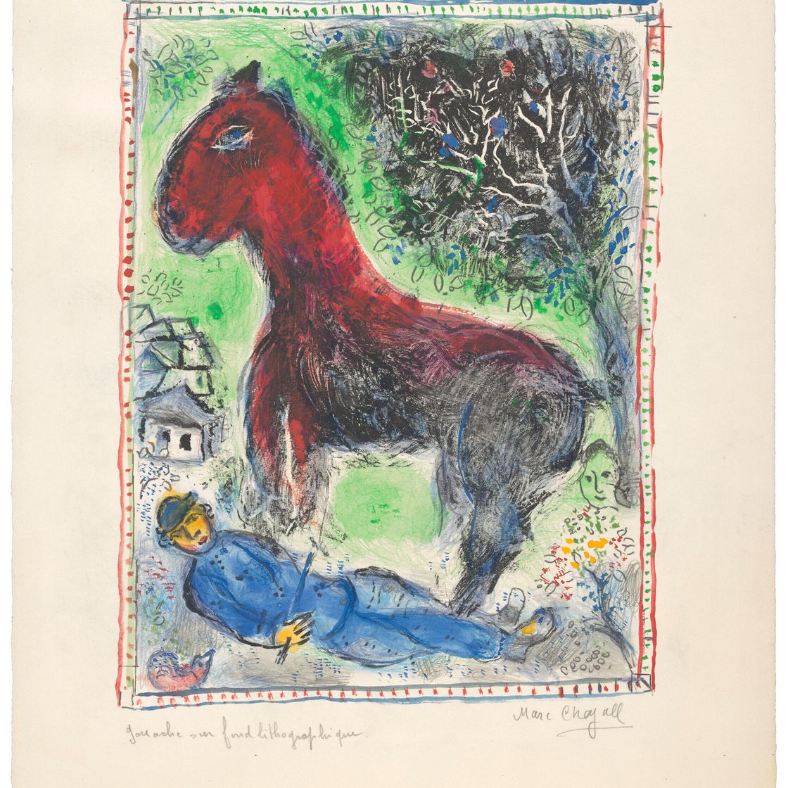 Marc Chagall — Макет для маленькой девочки
