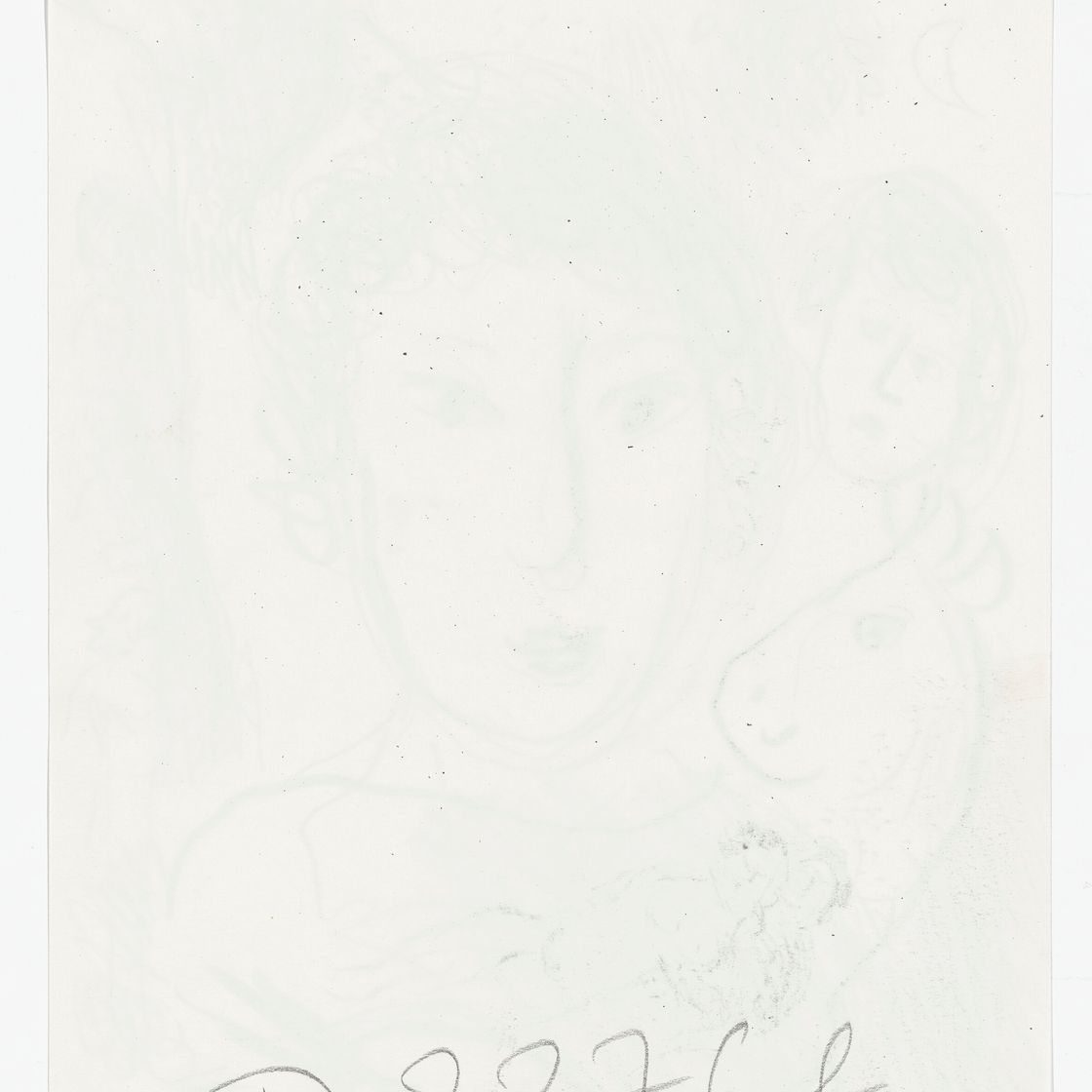 Marc Chagall — Авторский этюд "Сортировка" (M. 678), изображение 3