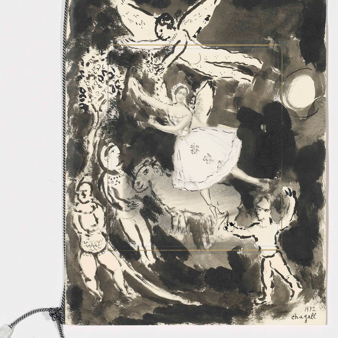 Marc Chagall — История Жизели