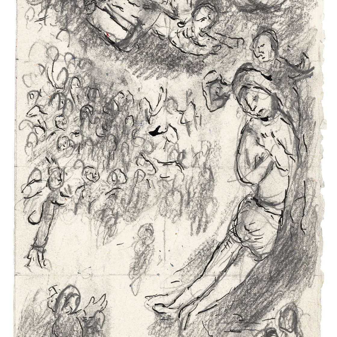 Marc Chagall — Этюд для "Работы", изображение 2